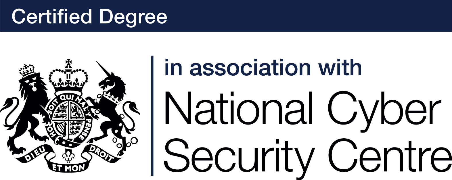NCSC certified degree logo